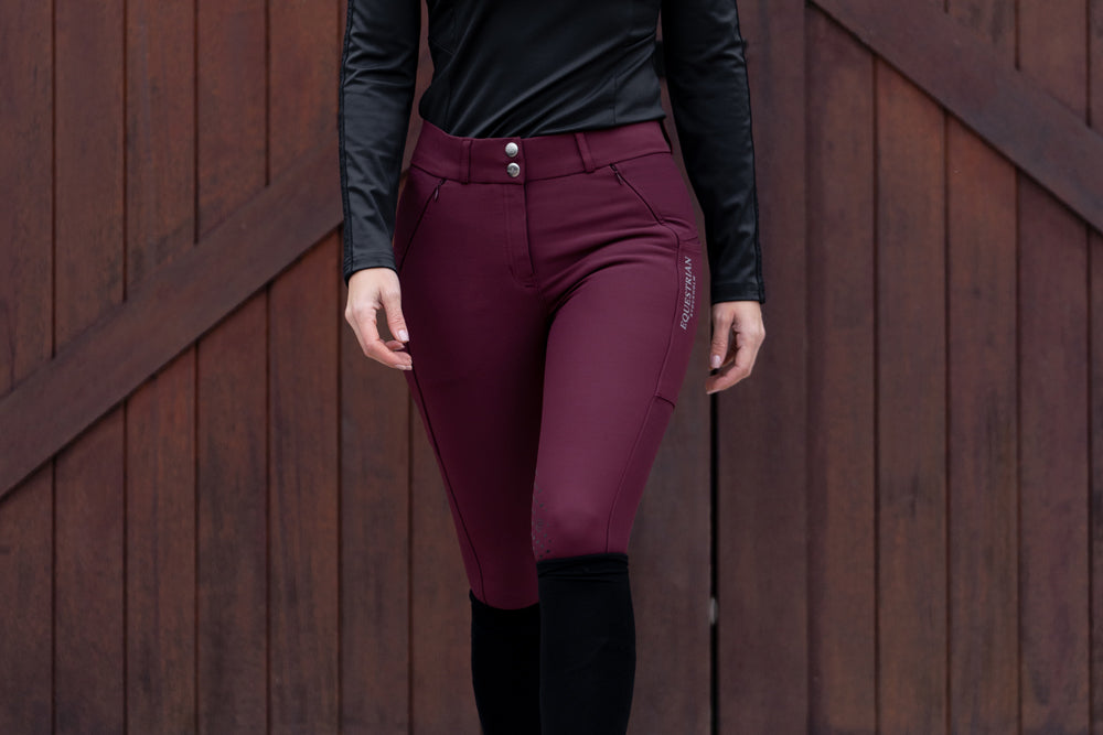 Riding Breeches Jump Elite Merlot