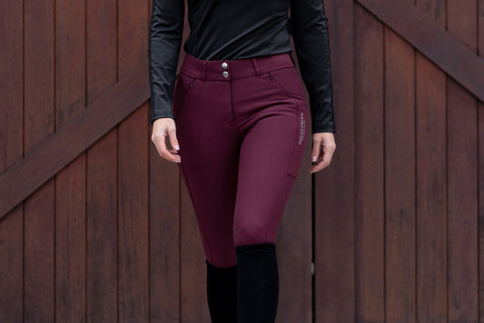Riding Breeches Jump Elite Merlot