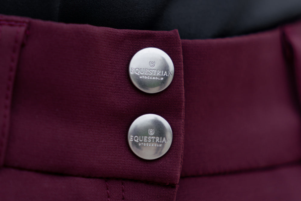 Riding Breeches Jump Elite Merlot vue 4