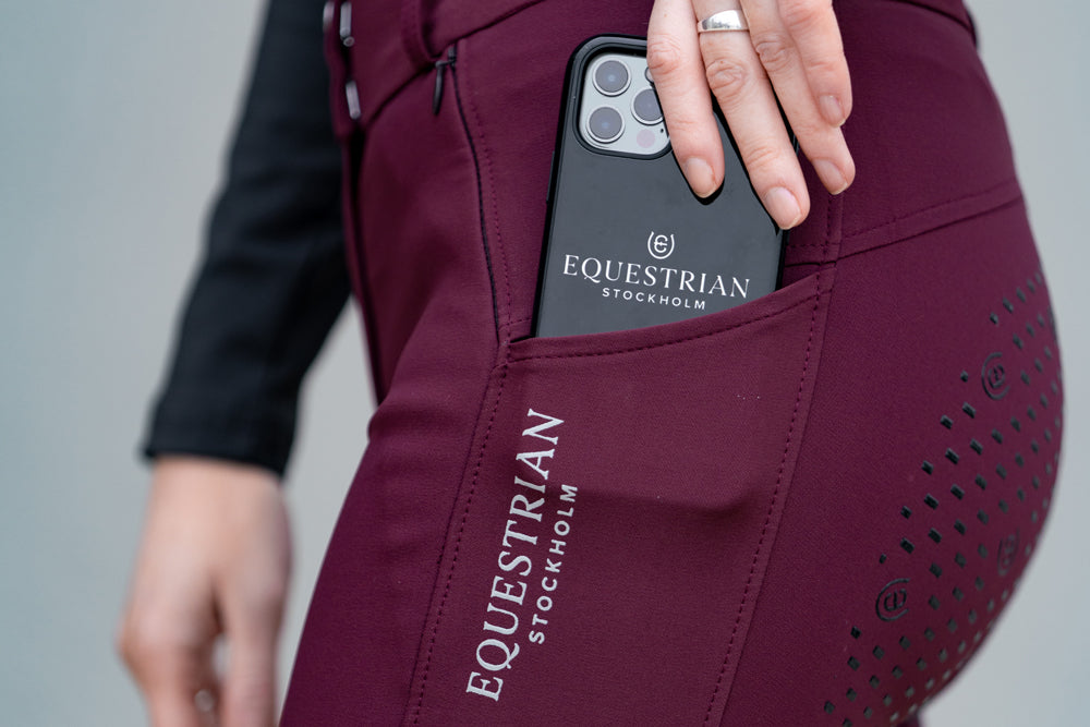 Riding Breeches Jump Elite Merlot vue 5