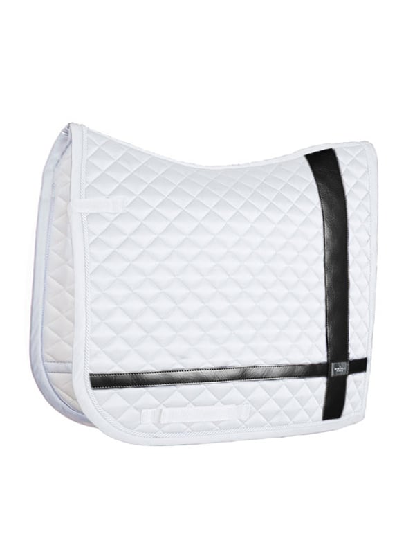 Dressage Saddle Pad No Boundaries White Full
