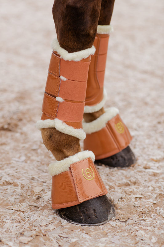 Brushing Boots Bronze Gold
