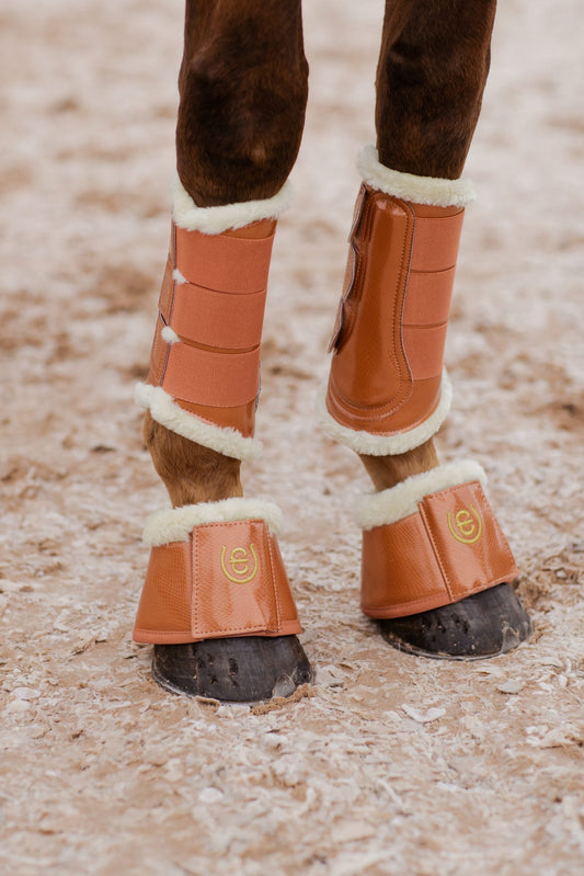 Brushing Boots Bronze Gold