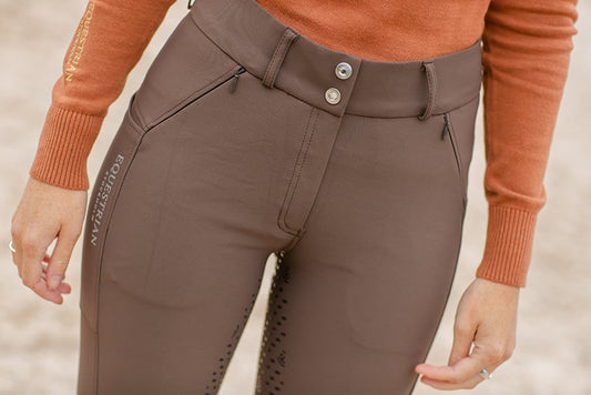 Riding Breeches Dressage Elite Mid Brown