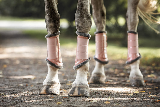 Brushing Boots Pink