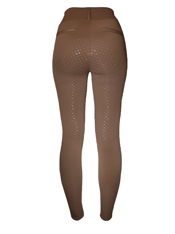 Riding Compression Breeches Dressage Supreme Champagne