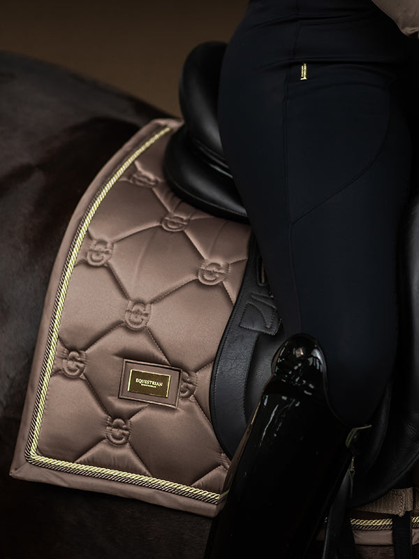 Dressage Saddle Pad Champagne Full
