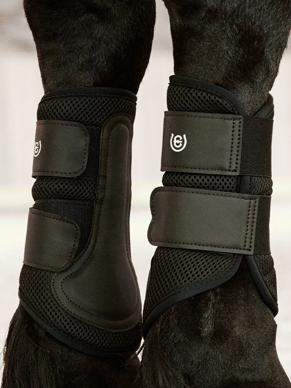 Air Mesh Brushing Boots Dark Arcus