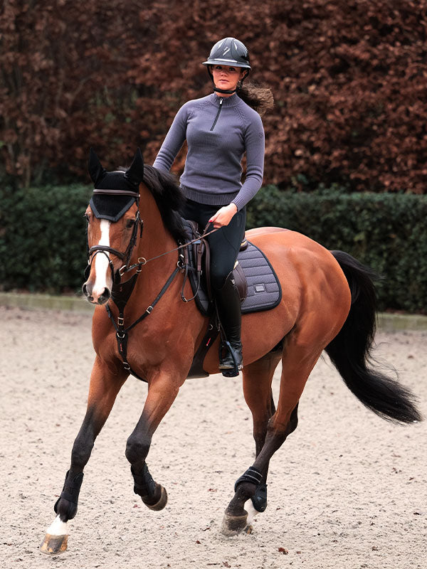 Jump Saddle Pad Air Mesh Dark Arcus Full vue 5