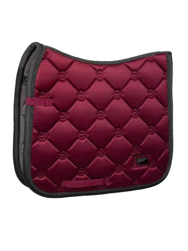 Dressage Saddle Pad Dark Bordeaux Cob