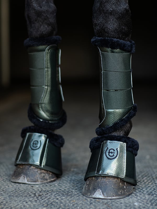Brushing Boots Deep Olivine vue 2