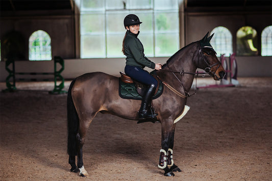 Jump Saddle Pad Deep Olivine Pony