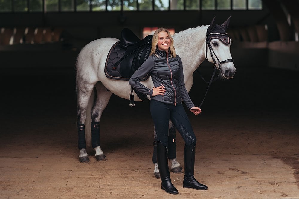 Dressage Saddle Pad Dark Sky Cob