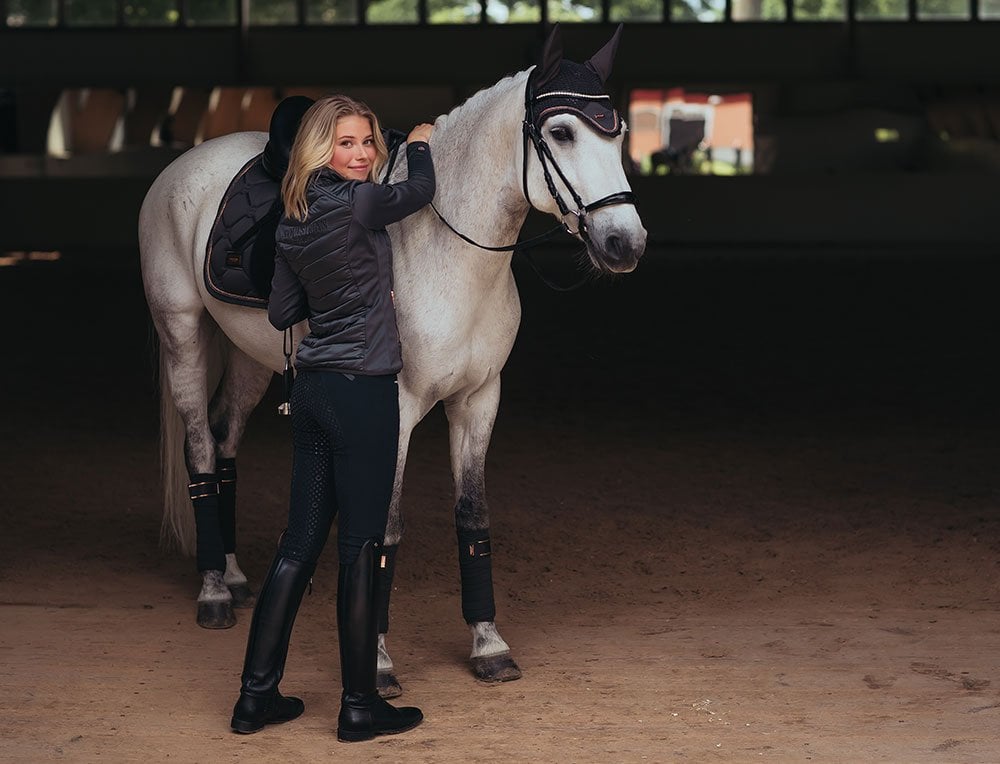 Dressage Saddle Pad Dark Sky Cob