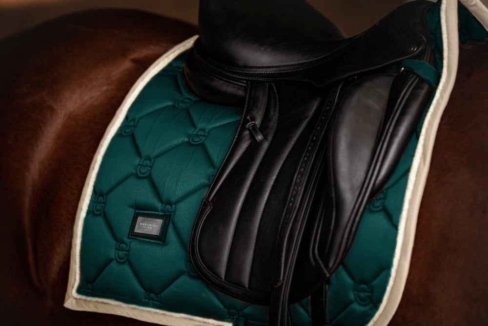 Dressage Saddle Pad Amazonite Full vue 3