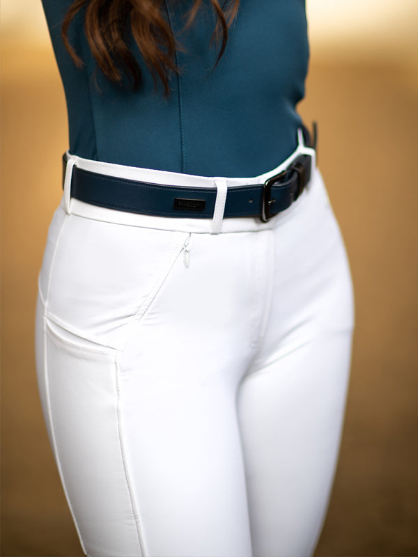 Riding Breeches Dressage Elite White vue 2
