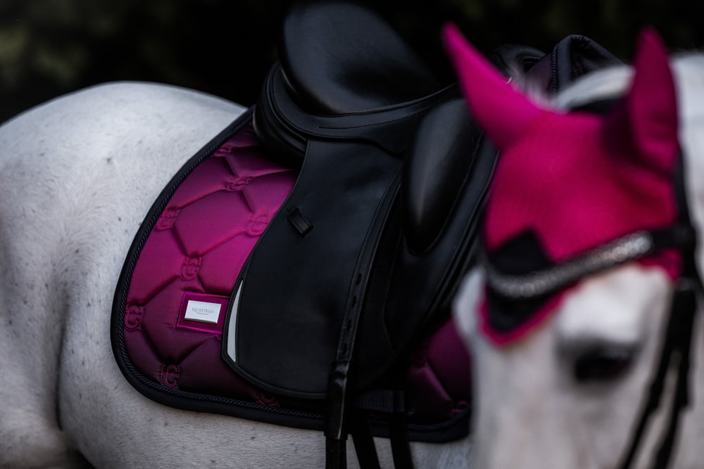 Dressage Saddle Pad Faded Fuchsia Cob