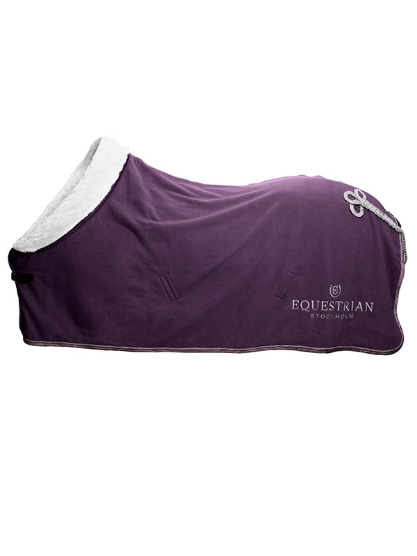 Fleece Blanket Fur Orchid Bloom