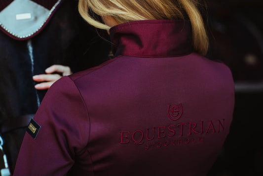Fleece jacket Crystal Merlot Gold