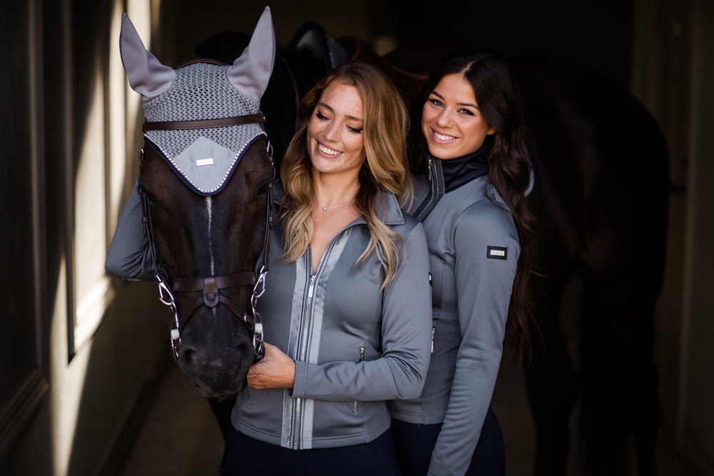 Fleece jacket Crystal Grey vue 4