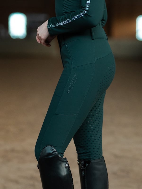 Riding Breeches Dressage Elite Dramatic Monday vue 4