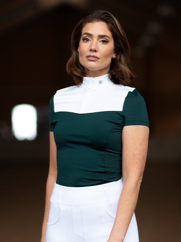 Fine Line Comptetition Top Short Sleeve Dramatic Monday