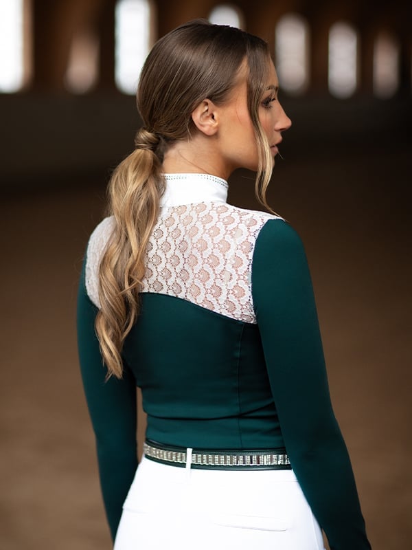 Crystal Champion Top Long Sleeve Dramatic Monday vue 3