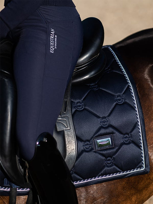 Dressage Saddle Pad Midnight Blue Full