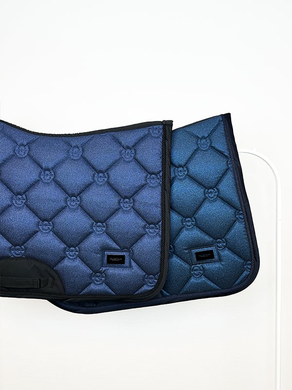 Dressage Saddle Pad Polar Night Glimmer Cob