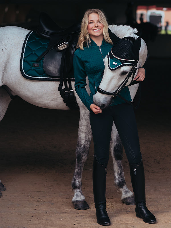 Dressage Saddle Pad Emerald Cob