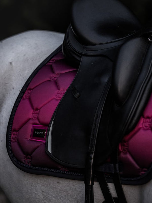 Dressage Saddle Pad Faded Fuchsia Cob