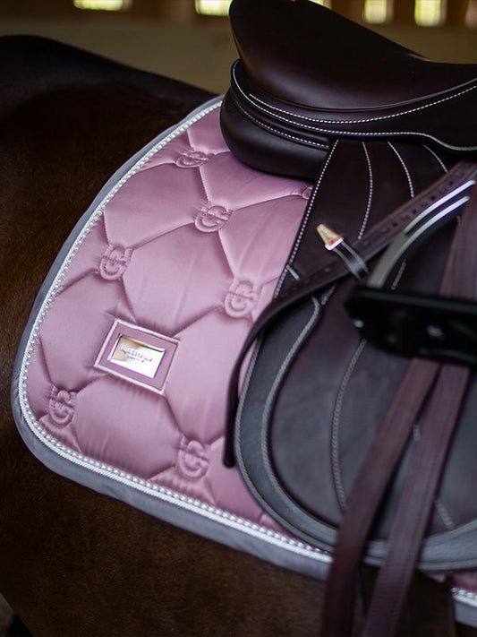 Pink Saddle Pad Pink Pearl Jump Full