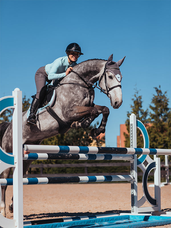Jump Saddle Pad Ice Blue Full