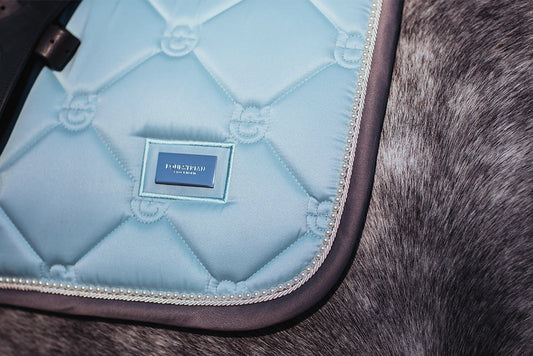 Jump Saddle Pad Ice Blue Full