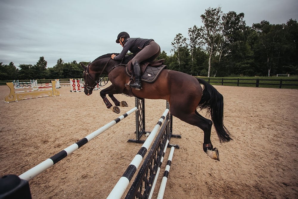 Jump Saddle Pad Dark Sky Full vue 6