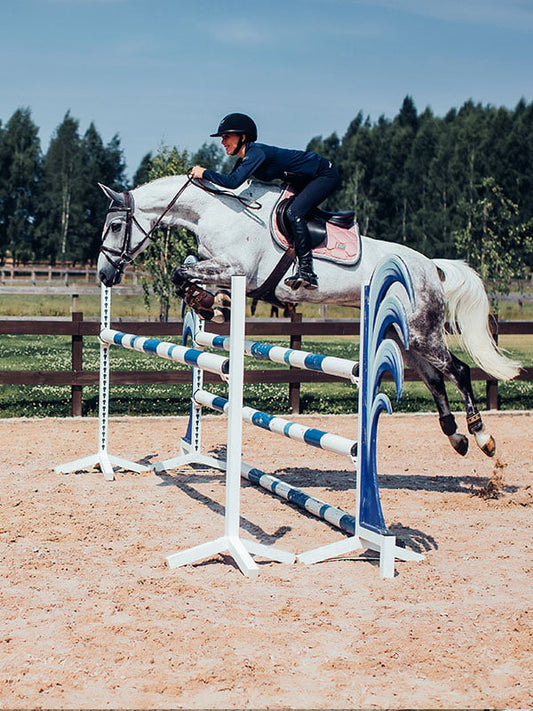 Pink Saddle Pad Pink Pearl Jump Full