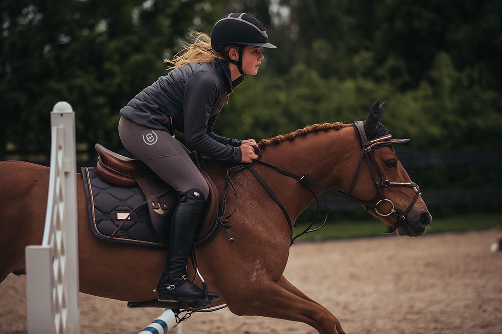 Jump Saddle Pad Dark Sky Pony