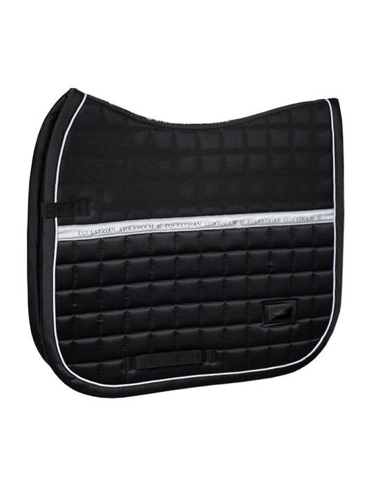 Dressage Saddle Pad Sportive Luminous Black Cob
