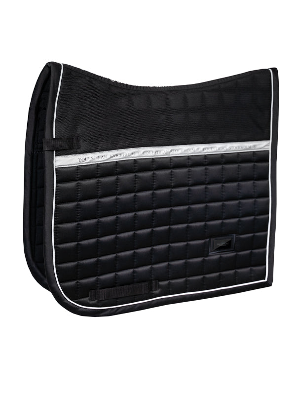 Dressage Saddle Pad Sportive Luminous Black Full