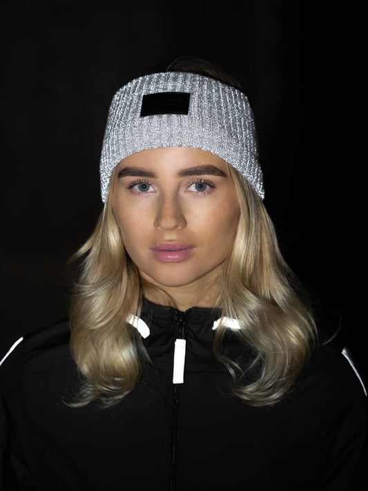 Reflective Headband Luminous Black