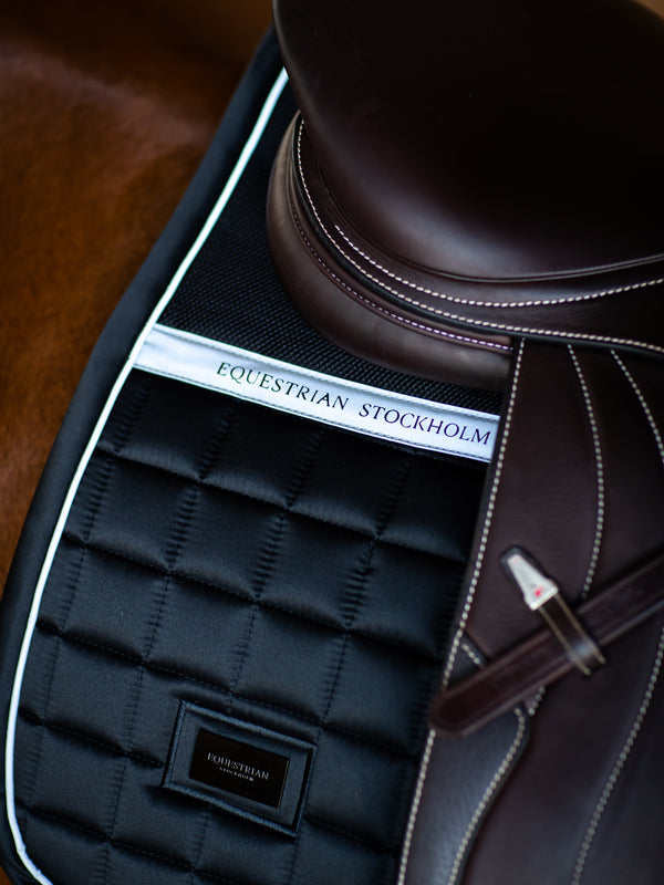 Jump Saddle Pad Sportive Luminous Black Pony