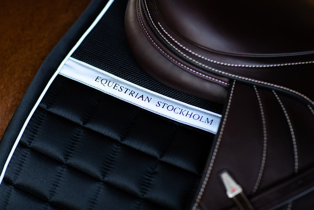 Jump Saddle Pad Sportive Luminous Black Pony