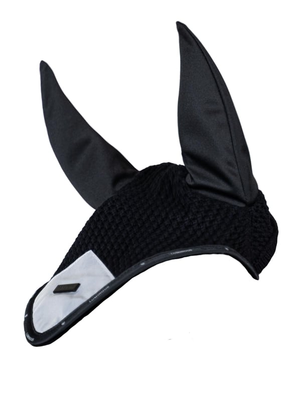 Padded Ear Bonnet Clean Black