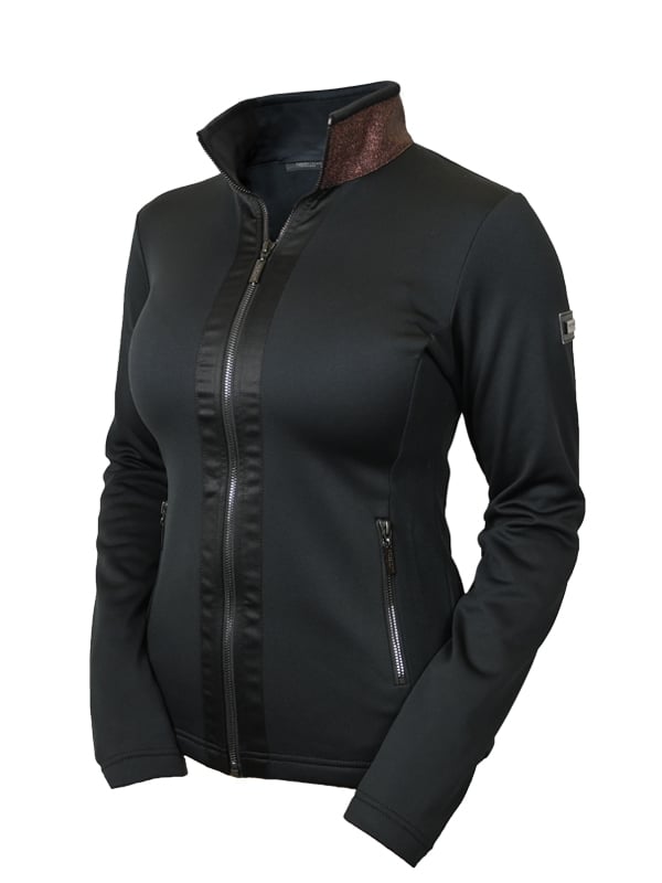 Fleece Jacket Mahogany Glimmer vue 1