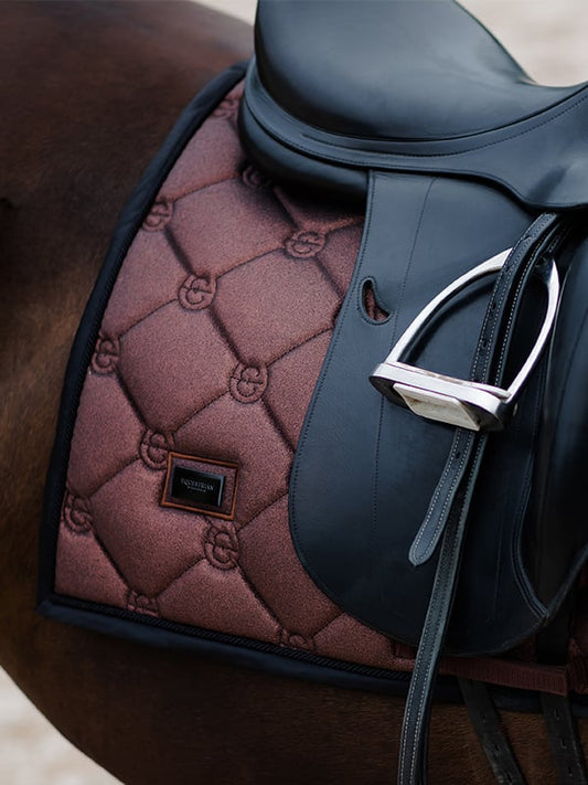 Dressage Saddle Pad Mahogany Glimmer Full