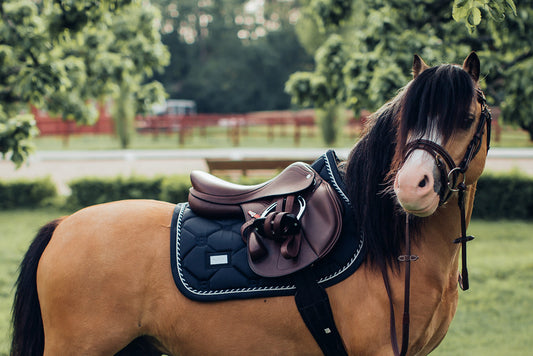 Jump Saddle Pad Midnight Blue Pony