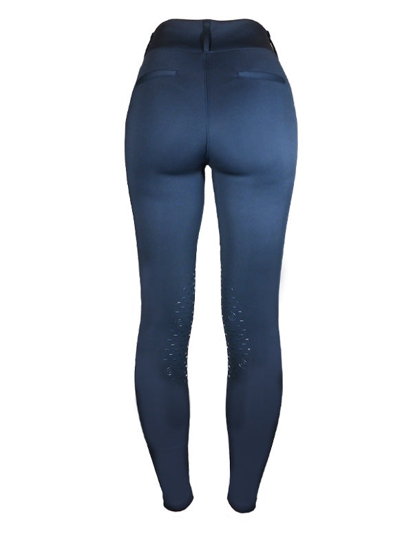 Riding Compression Breeches Jump Supreme Midnight Blue vue 5