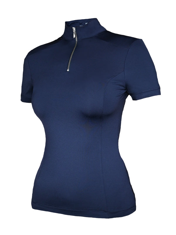 UV Protection Top Short Sleeve Midnight Blue