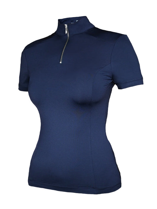 UV Protection Top Short Sleeve Midnight Blue