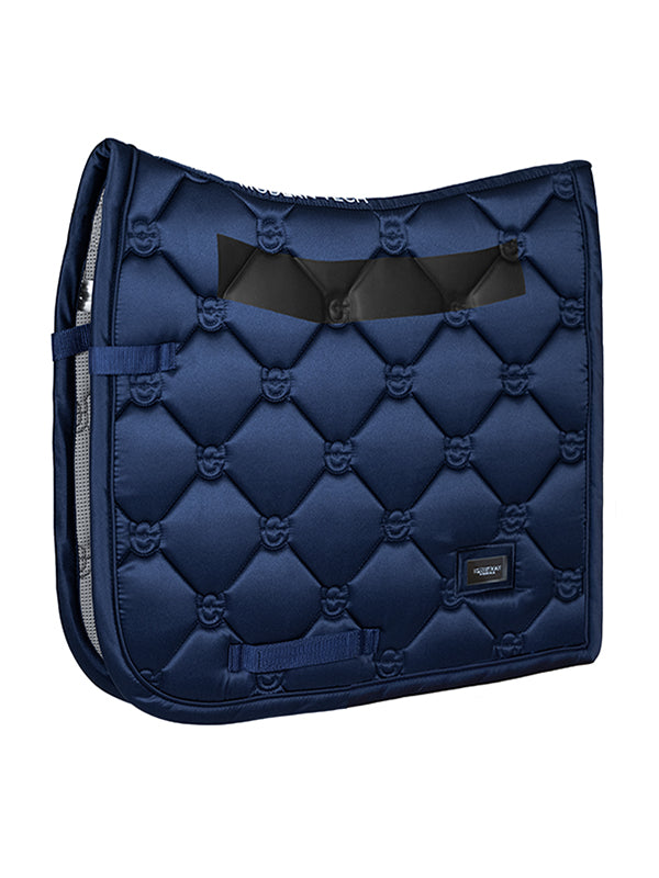 Dressage Saddle Pad Classic Modern Tech Navy Full